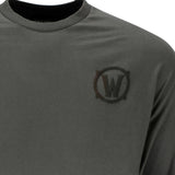 World of Warcraft Billboard Manches longues T-Shirt gris - fermer Up View