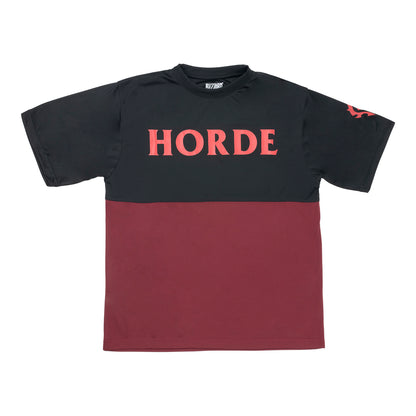 World of Warcraft T-Shirt rouge Horde Colorblock - Vue de face
