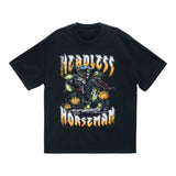 World of Warcraft T-shirt phosphorescent Headless Horseman - Vue de face