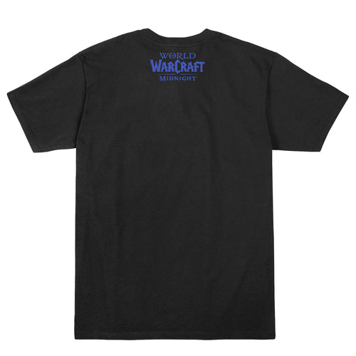 World of Warcraft: Midnight Logo Black T-Shirt - Vue arrière