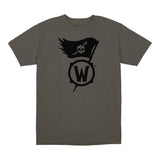 T-shirt World of Warcraft Plunderstorm - Vue de face Version grise