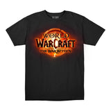 T-shirt noir World of Warcraft: The War Within - Vue de face