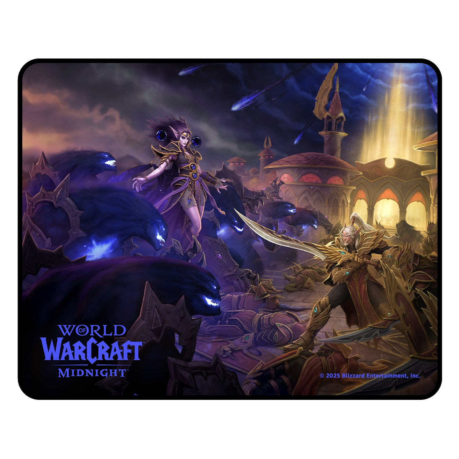 World of Warcraft: Midnight 10x8in. Tapis de souris - Vue de face