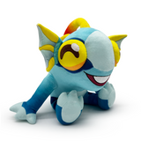 World of Warcraft Bleu Murloc 9in Youtooz Peluche - Vue latérale