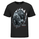 World of Warcraft T-Shirt noir Classic Hardcore - Vue de face