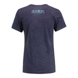 Heroes of the Storm Hexagon Women's Heathered Bleu marine V-Neck T-Shirt - Vue arrière