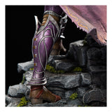 World of Warcraft Sylvanas 17'' Premium Statue in Violet - Zoom Foot View