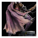 World of Warcraft Sylvanas 17'' Premium Statue in Violet - Zoom Leg View