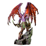 World of Warcraft Illidan Statue Premium 23" en rouge - Vue arrière