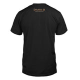 Diablo T-shirt noir Immortal Skeleton King J!NX - Vue de dos