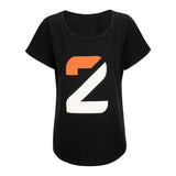 Overwatch 2 T-Shirt noir pour femmes Logo - Vue de face