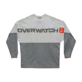 Overwatch 2 Grey Billboard Manches longues T-Shirt - Vue arrière