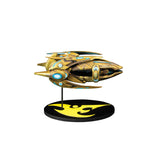 StarCraft Protoss  Porte-nefs  Réplique de bateau 7" en or - Vue de droite