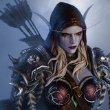 World of Warcraft Sylvanas Buste à l'échelle 1:3 - fermer up