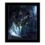 StarCraft - Kerrigan VS. Zeratul 43,2 x 51 cm Impression avec passe-partout - Vue de face