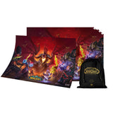 World of Warcraft: Casse-tête classique Onyxia 1000 pièces en rouge - Vue de face