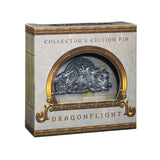 World of Warcraft Dragonflight Pin Dragons Edition Collector - Vue de face avec emballage