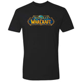 World of Warcraft Logo T-Shirt - Vue de face Version noire