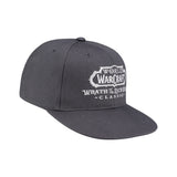 World of Warcraft Wrath of the roi-liche Grey Flatbill Snapback Hat - Right Side View