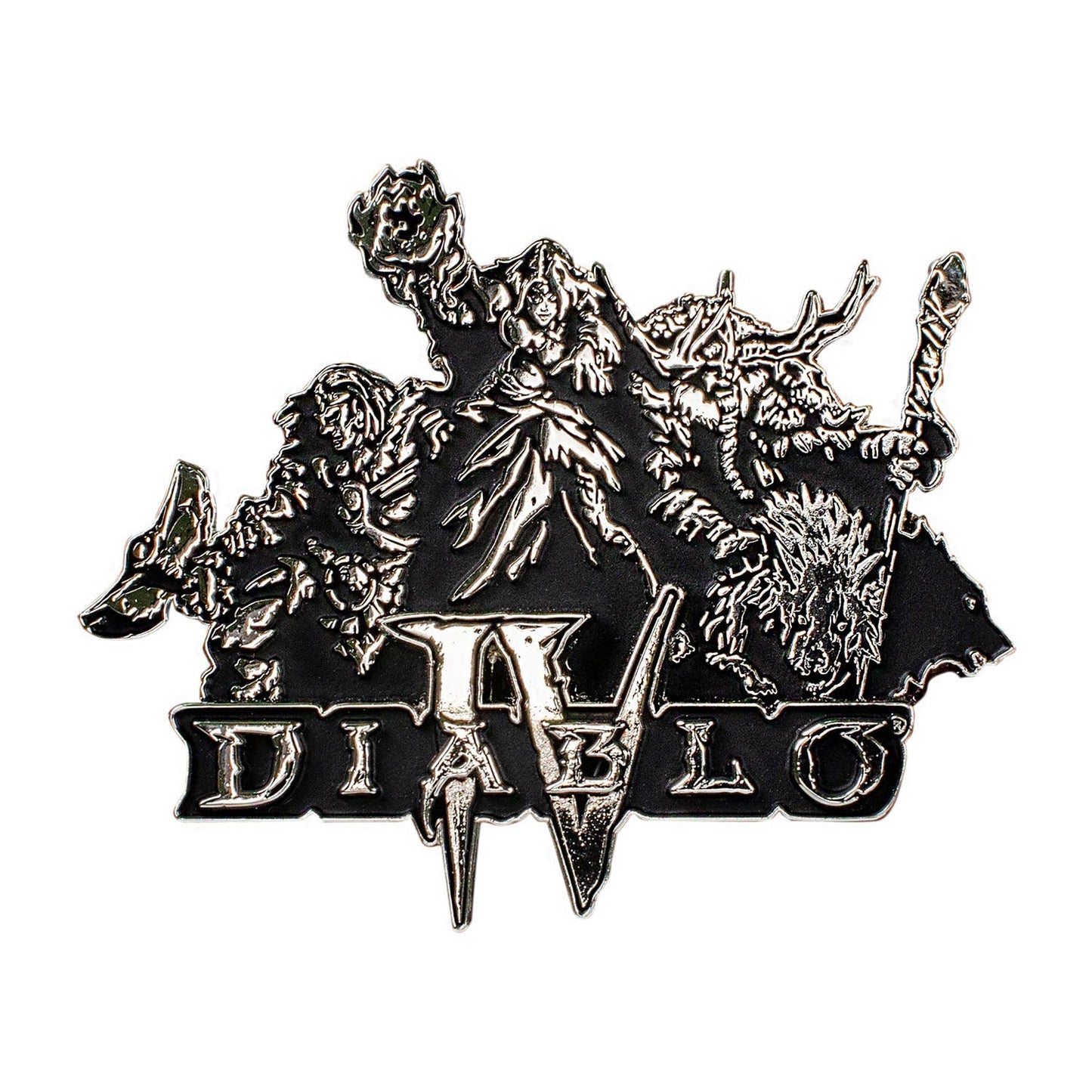 Diablo IV Classi Pin edizione da collezione in grigio - Pin View