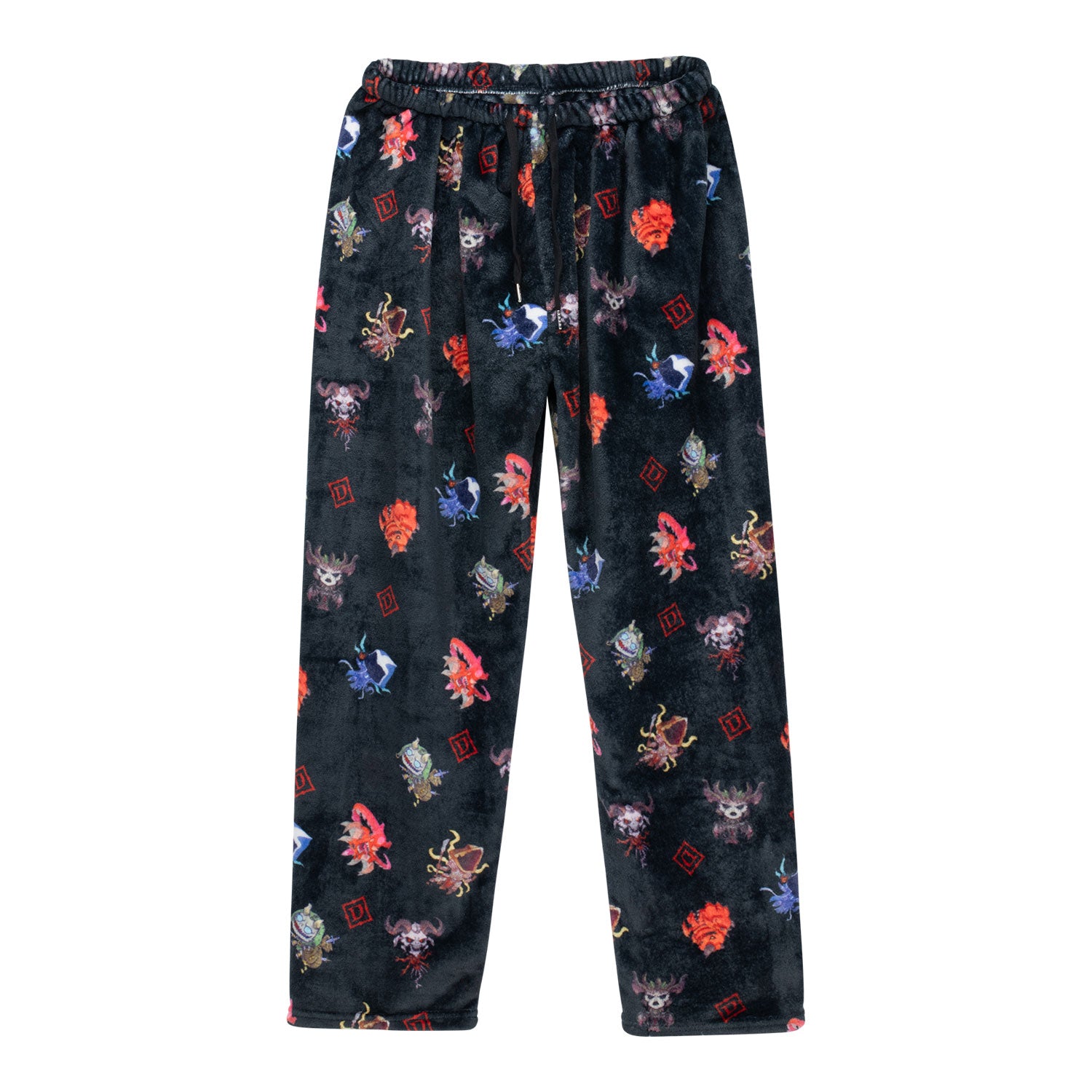 Pantaloni del pigiama in pile Diablo Cute But Deadly - Vista frontale