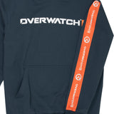 Overwatch 2 Felpa con cappuccio Heroic Grey - Vista ravvicinata della manica 