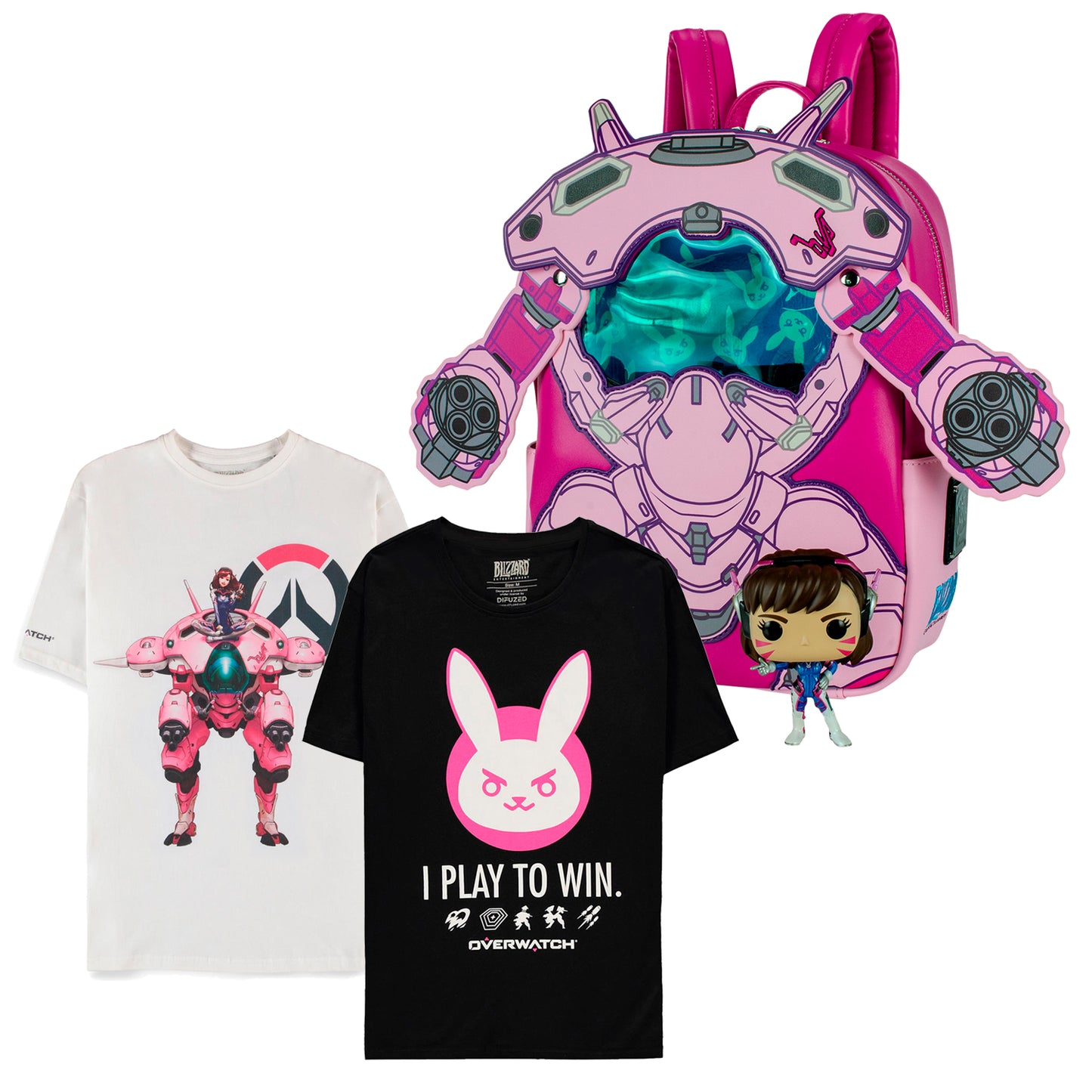 Collezione Overwatch D.Va Bunny Hop - Vista della collezione