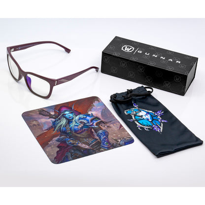 Occhiali World of Warcraft Sylvanas Gunnar - Lente trasparente a visione totale