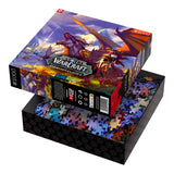 World of Warcraft: Dragonflight Puzzle Alexstrasza 1000 pezzi - Vista sulla confezione