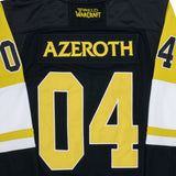 World of Warcraft Maglia da hockey nera - Vista ravvicinata