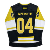 World of Warcraft Maglia da hockey nera - Vista posteriore