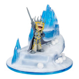 Lil' Champions Snow Fight Arthas 7.5in. Statua - Vista frontale