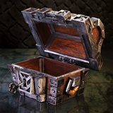 World of Warcraft Scatola del tesoro Silverbound - Stile di vita aperto