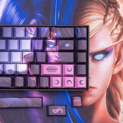 Set di tappi per chiavi di World of Warcraft Xal'atath - Vista dall'alto Set completo stilizzato