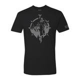 Diablo Maglietta IV Necromancer nera - Vista frontale