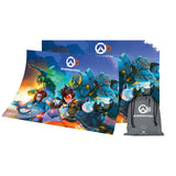 Overwatch 2 Rio Puzzle da 1000 pezzi in blu - Vista frontale