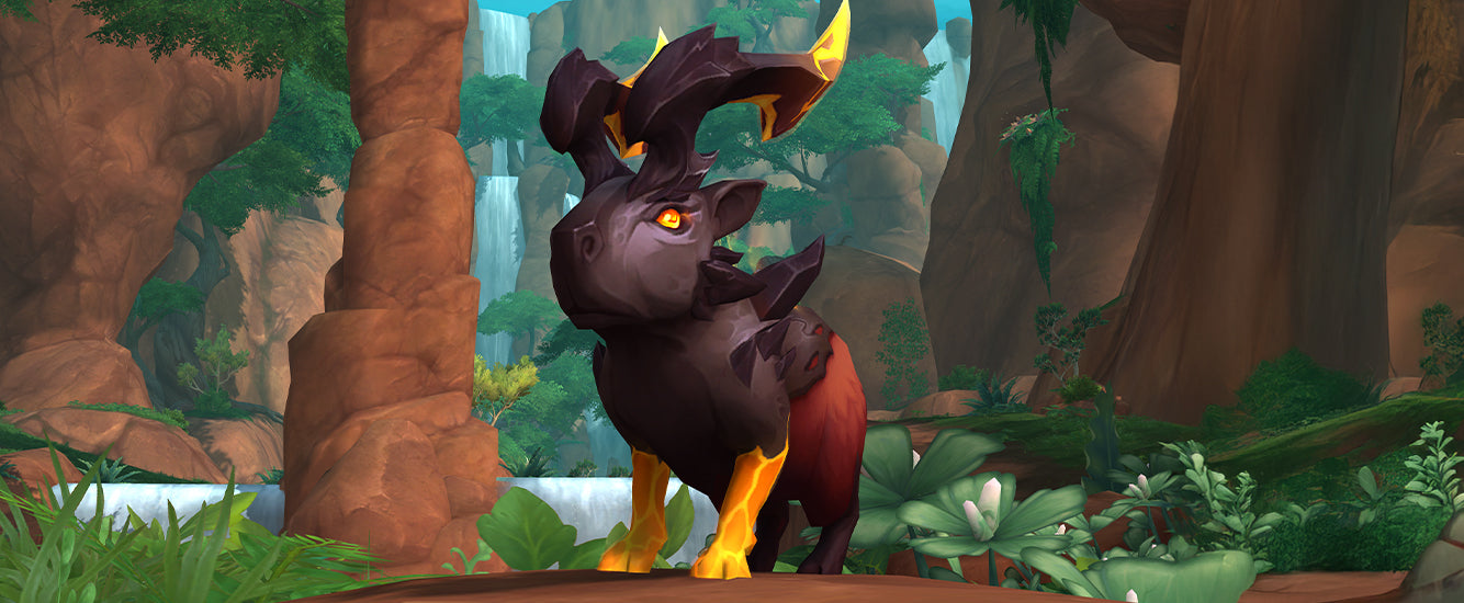 World of Warcraft Scruffyhorn Fel Snooter Pet