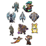 Blizzard Series 8 Blind Packs- 5 Pack Set in Gold - Collection View