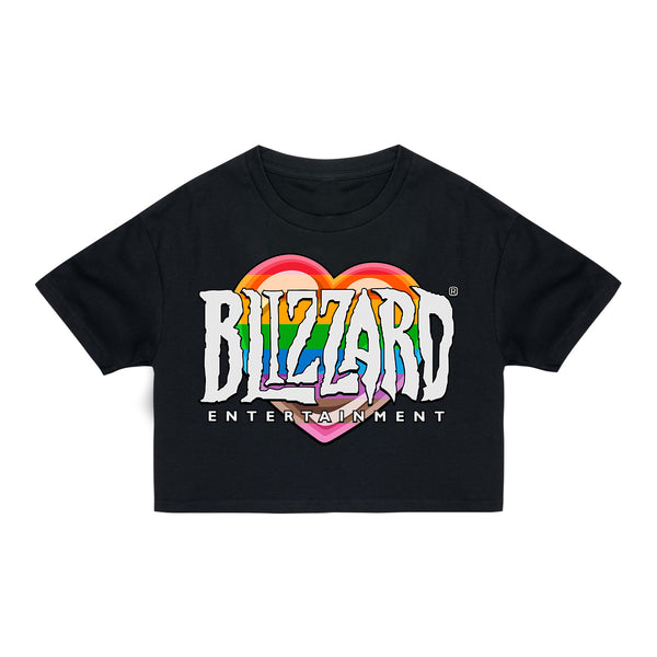 Blizzard Entertainment 2024 Pride Women's Cropped T-Shirt – Blizzard ...