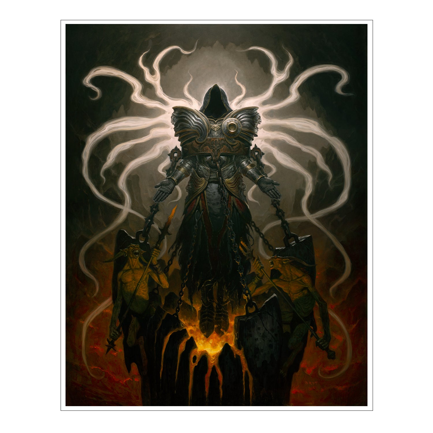 Diablo IV Inarius Poster - Front View