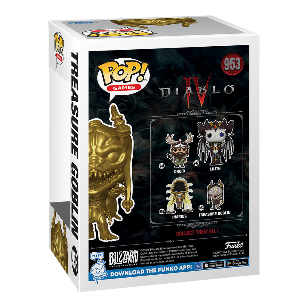 Diablo IV Treasure Goblin Gold Funko Pop! - Exclusive – Blizzard Gear Store