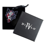 Diablo IV Mephisto Bloodied Wolf Holiday Ornament - Packaged View