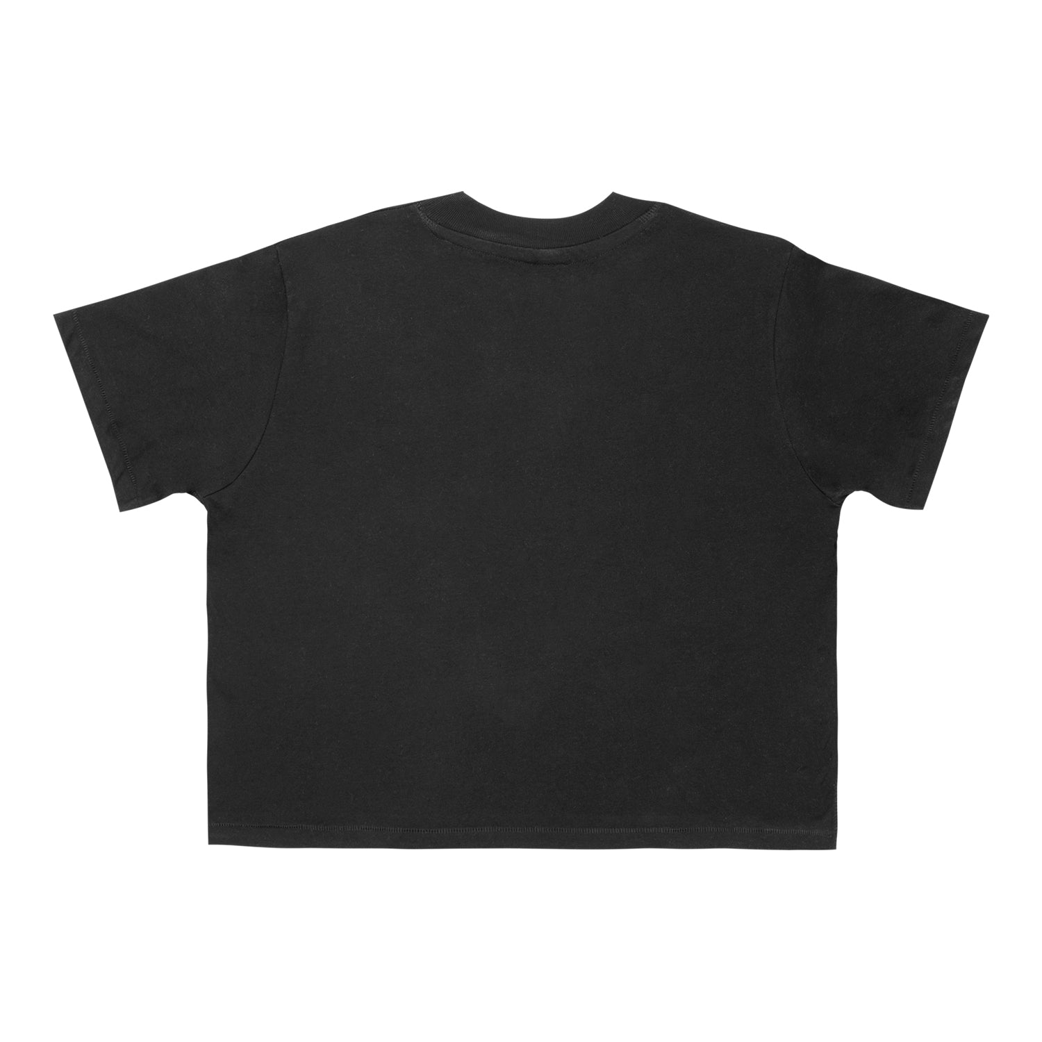 Diablo IV Petals Women's Black Cropped T-Shirt - Back View