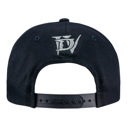 Diablo IV Inarius Black Snapback Hat - Back View