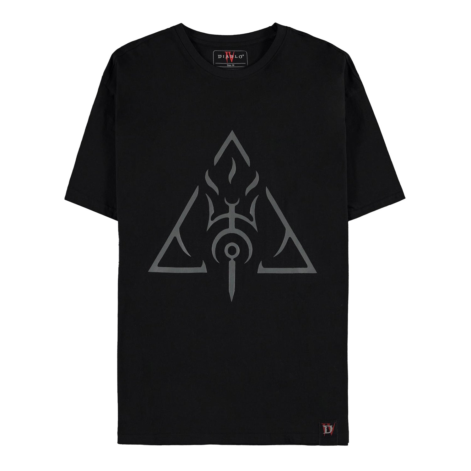 Diablo IV All Seeing Black T-Shirt - Front View