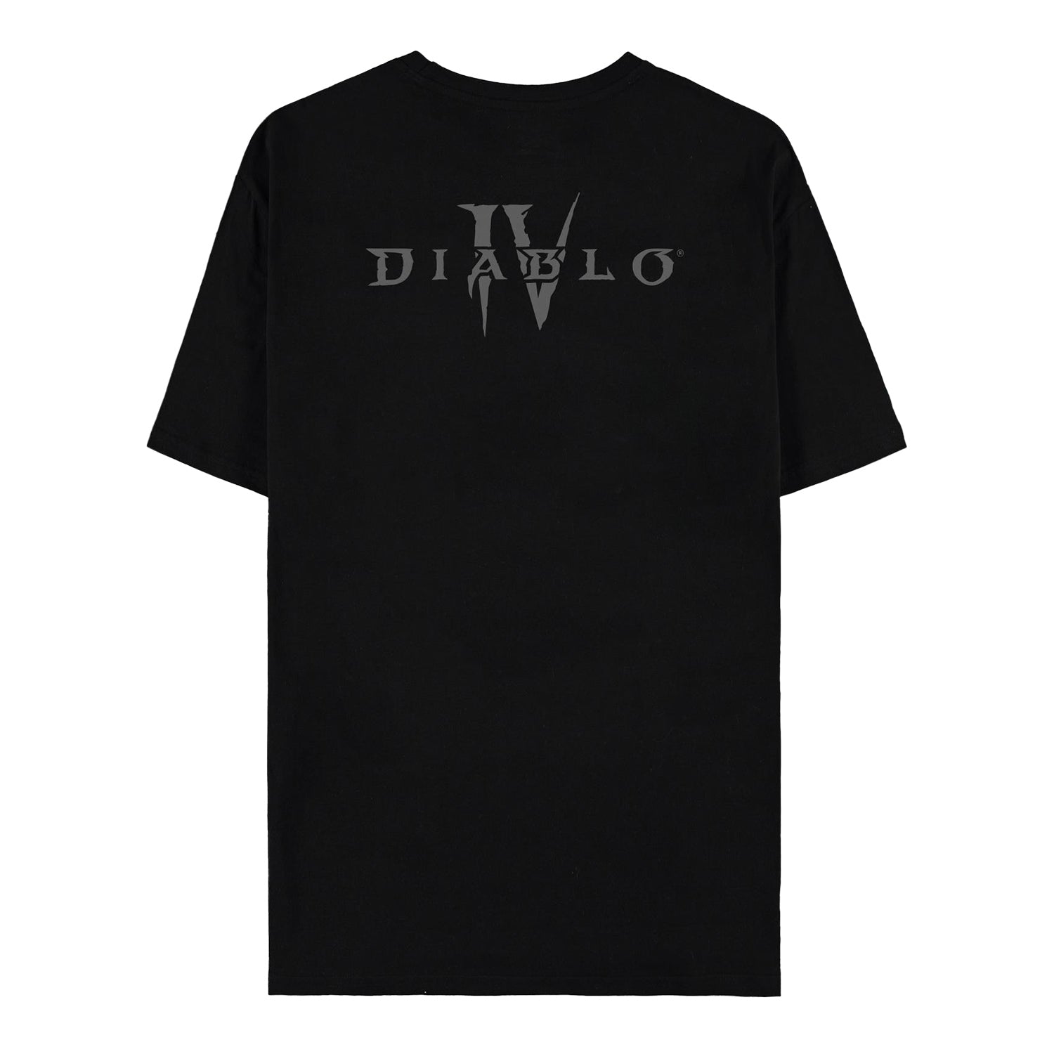 Diablo IV All Seeing Black T-Shirt - Back View
