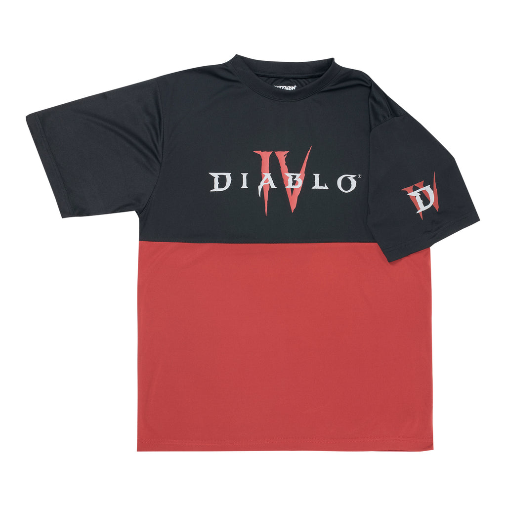 Diablo IV Logo Red Colorblock T-Shirt – Blizzard Gear Store