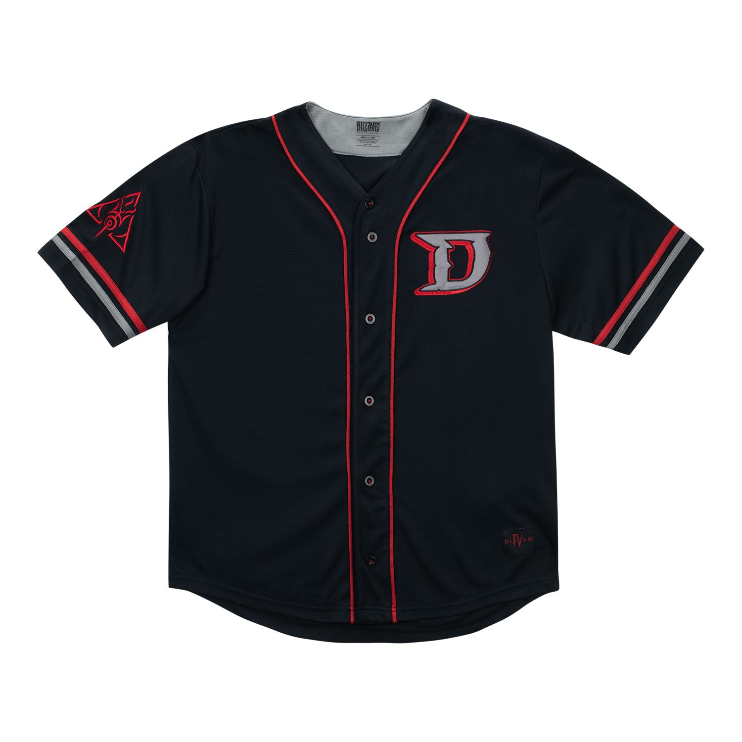 Diablo IV Black Baseball Jersey / M