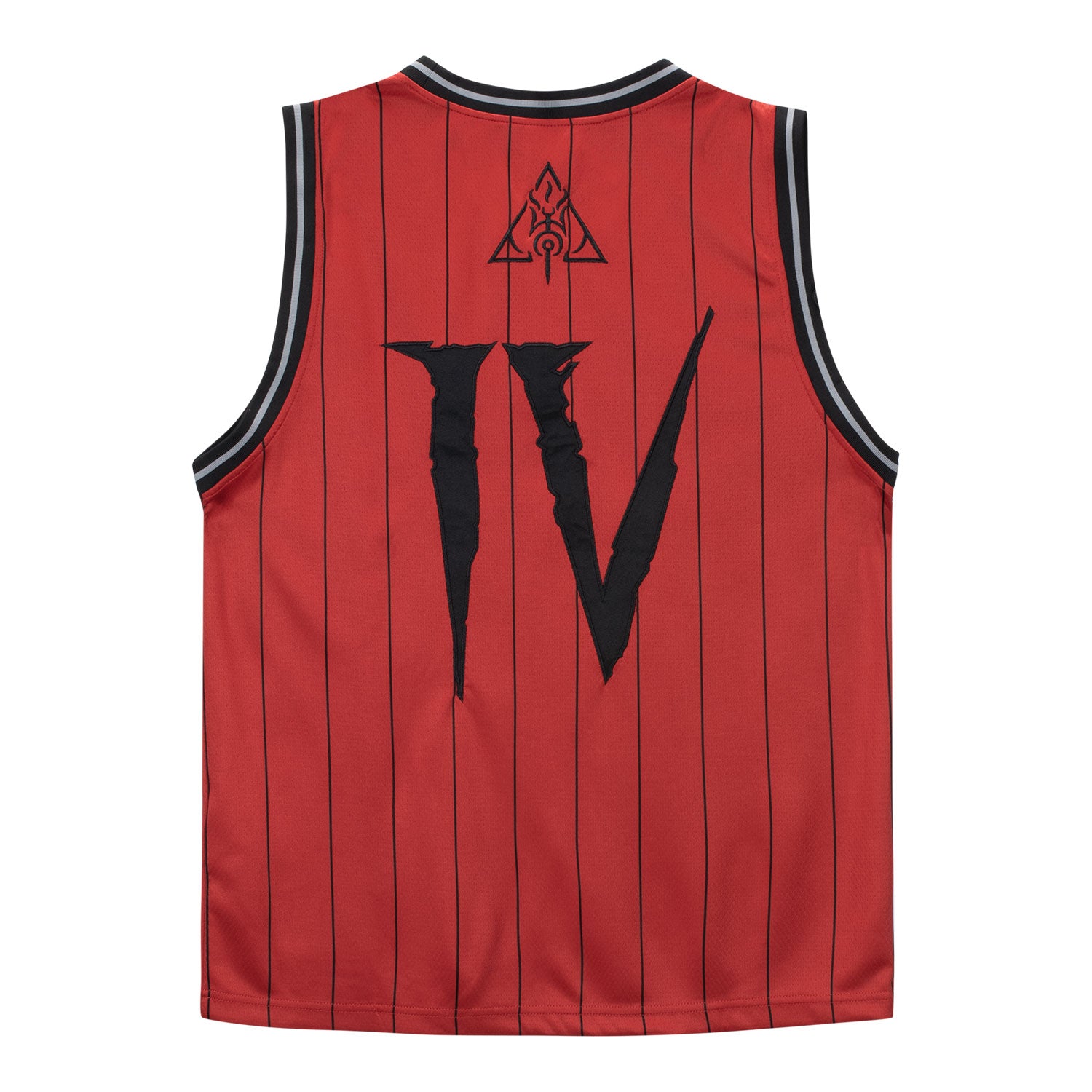 Diablo IV Red Basketball Jersey - Back View