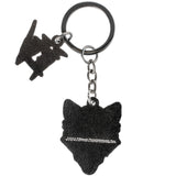 Diablo IV Mephisto Bloodied Wolf Keychain - Back View